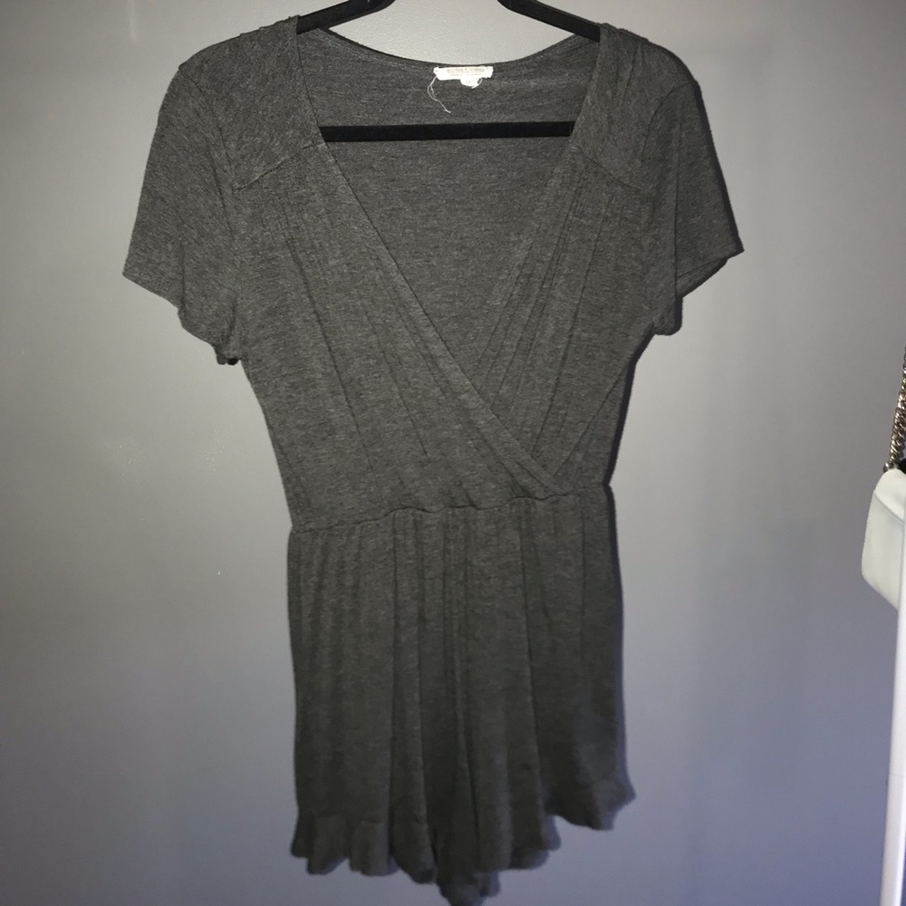 Gray romper